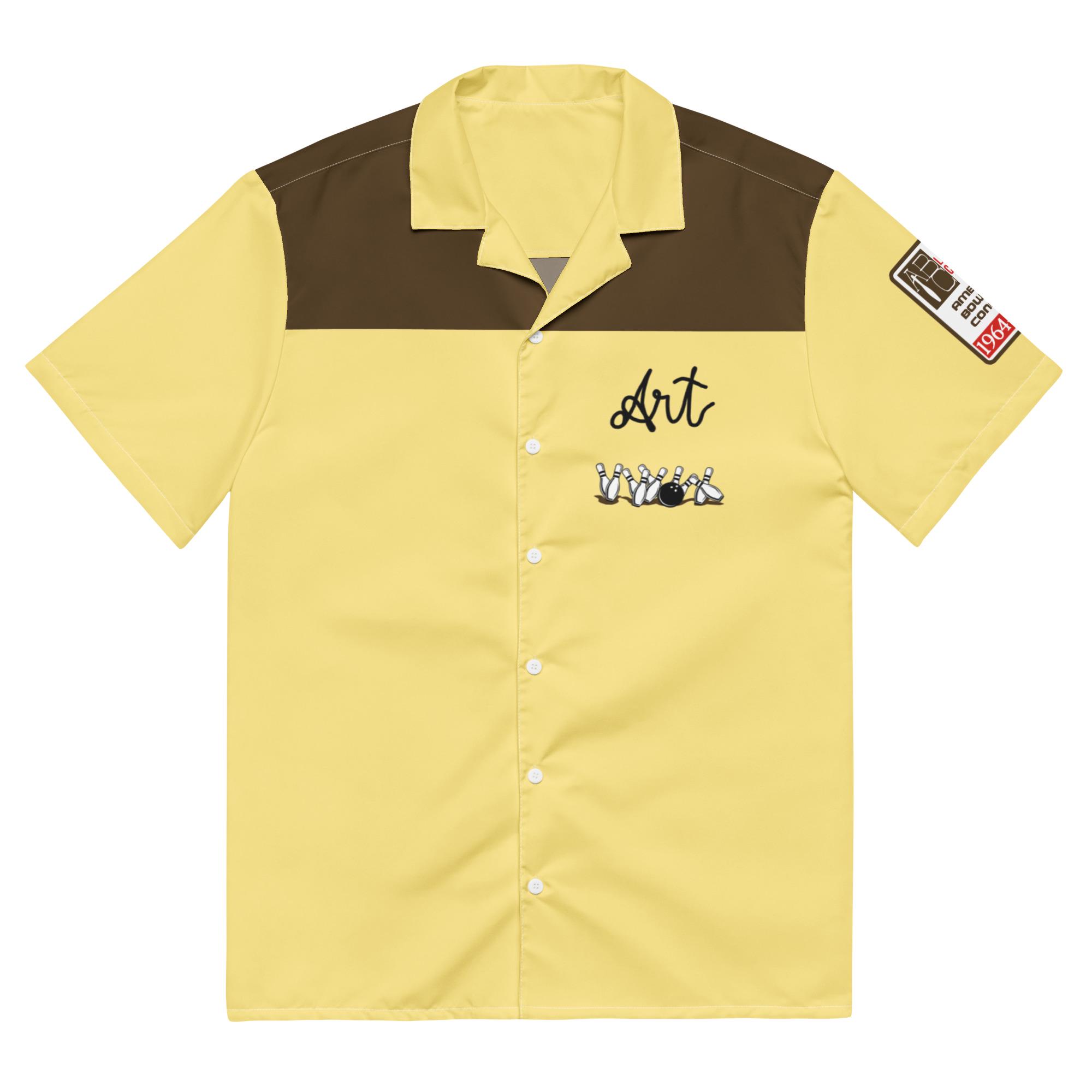 Short Sleeve Bowling Shirt Retro - The Dude's The Big Lebowski 영화