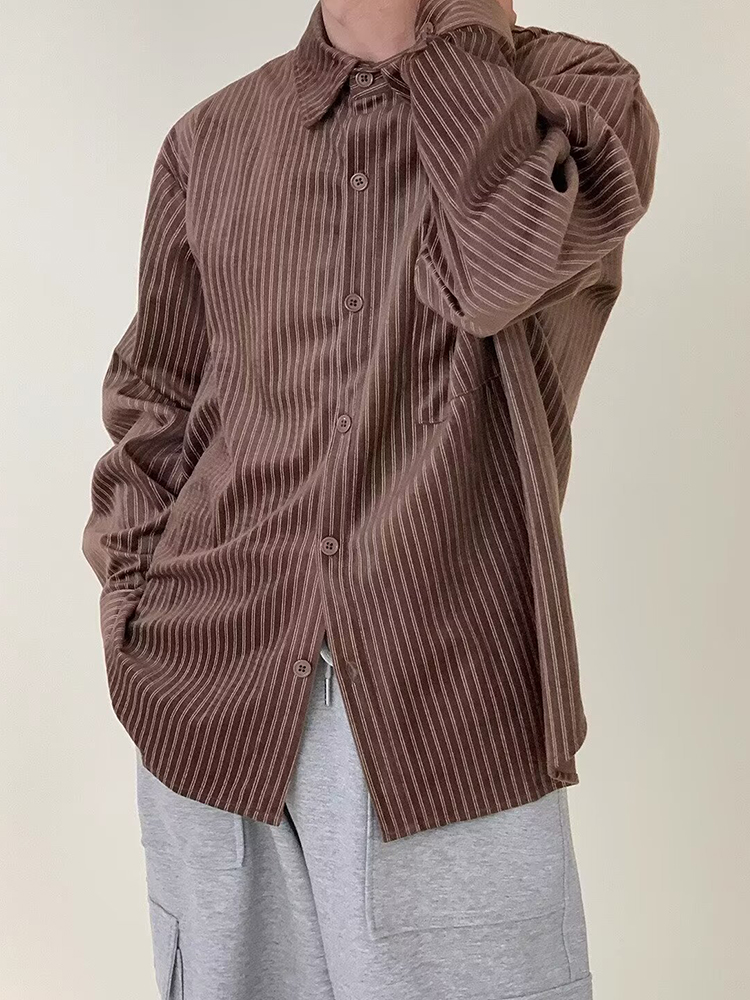 세련된 남성용 긴팔 코듀로이 셔츠 봄 캐주얼 턴다운 칼 - Corduroy Button Up Shirt Men 리뷰 및 가격