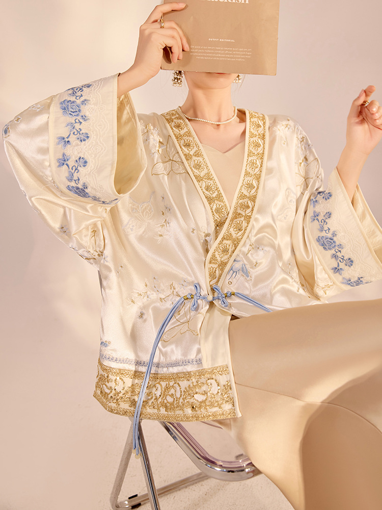 2026년 봄 고급 신상 중국풍 나비 자수 럭셔리 루즈 - Jackets 리뷰 및 가격