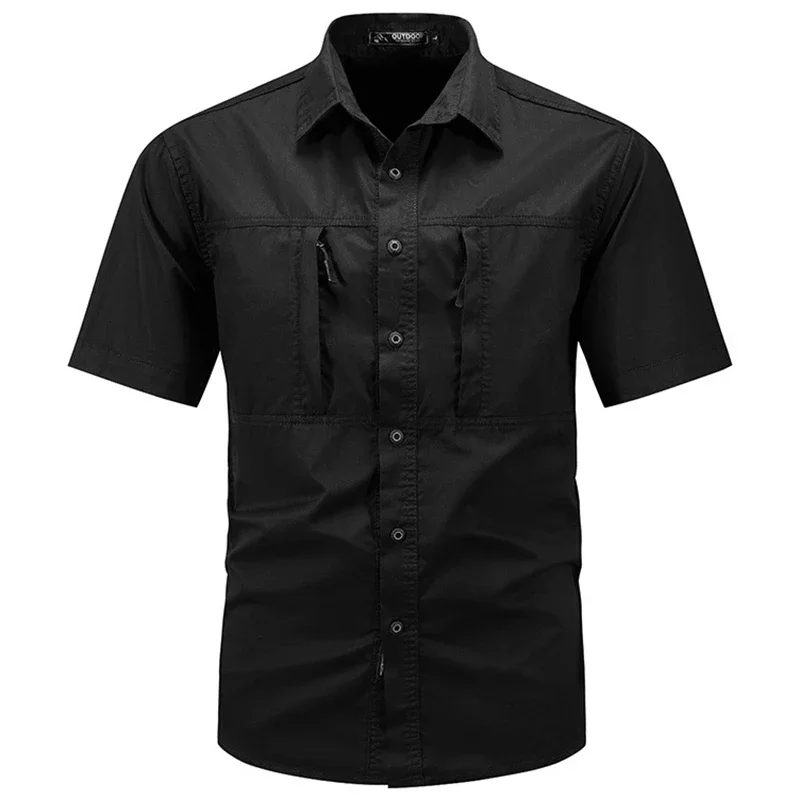 남성용 전술 반팔 셔츠 여름 신상 야외 다용도 포켓 빠 - Tactical Military Shirt Cargo 리뷰 및 가격