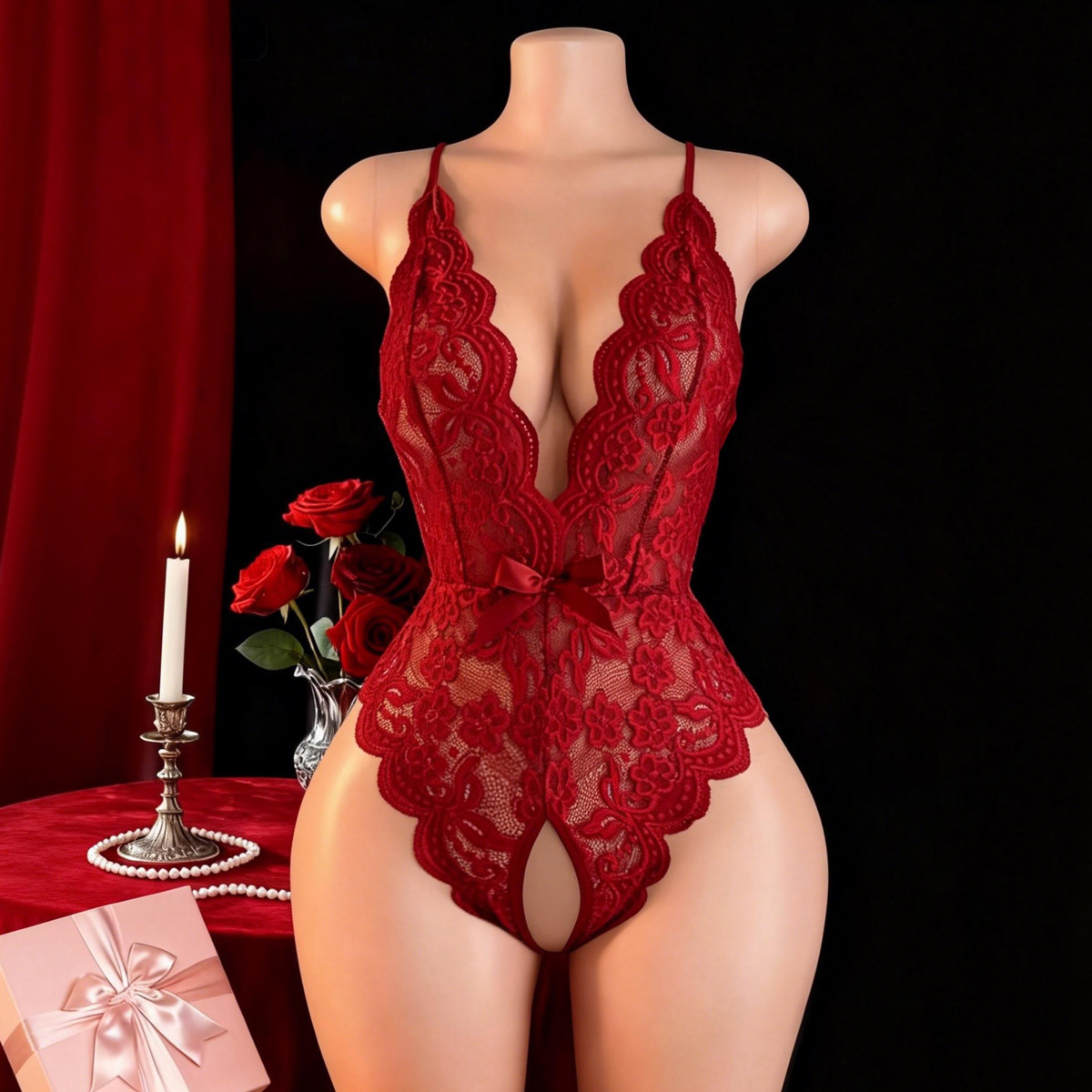 여성용 핫 크로치리스 섹시 란제리, 에로틱 속옷, 섹시 - Underwear 리뷰 및 가격
