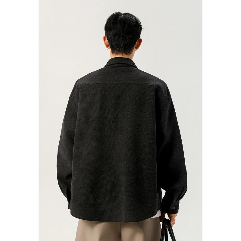 남성용 셔츠형 코듀로이 상의, 깃이 있는 디자인, 단일 - Corduroy Button Up Shirt Men 리뷰 및 가격