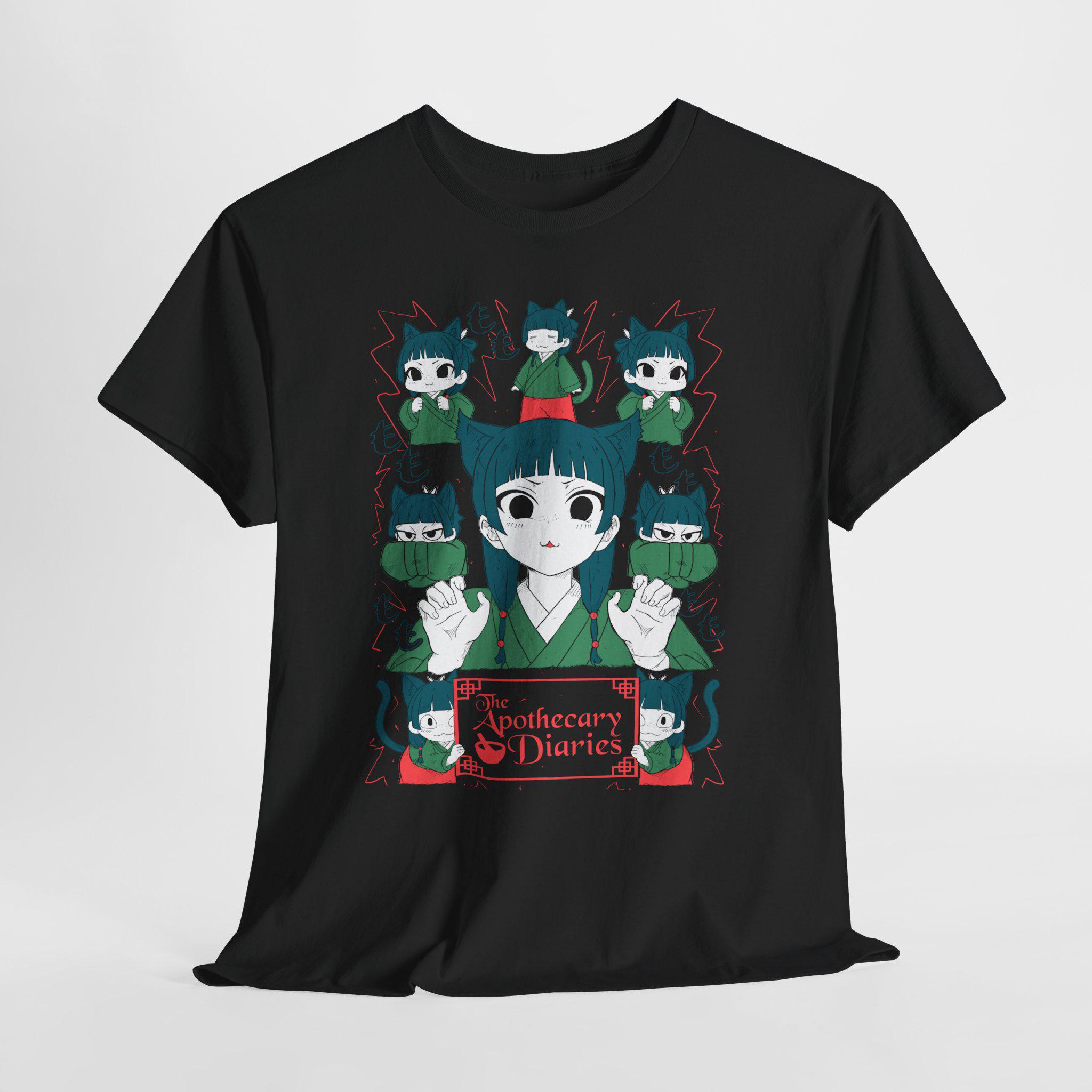 레트로 애시드 워시 티셔츠 Maomao Apotheca - Acid Wash Vintage Graphic T Shirt 리뷰 및 가격