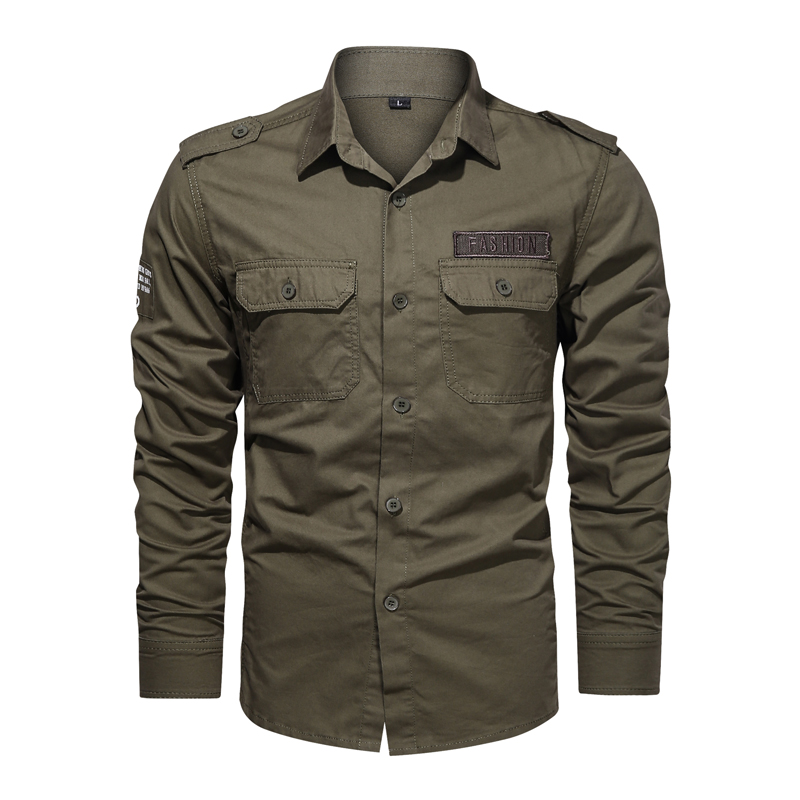 남성용 카고 셔츠, 밀리터리 스타일, 캐주얼 긴팔 전술 - Tactical Military Shirt Cargo 리뷰 및 가격