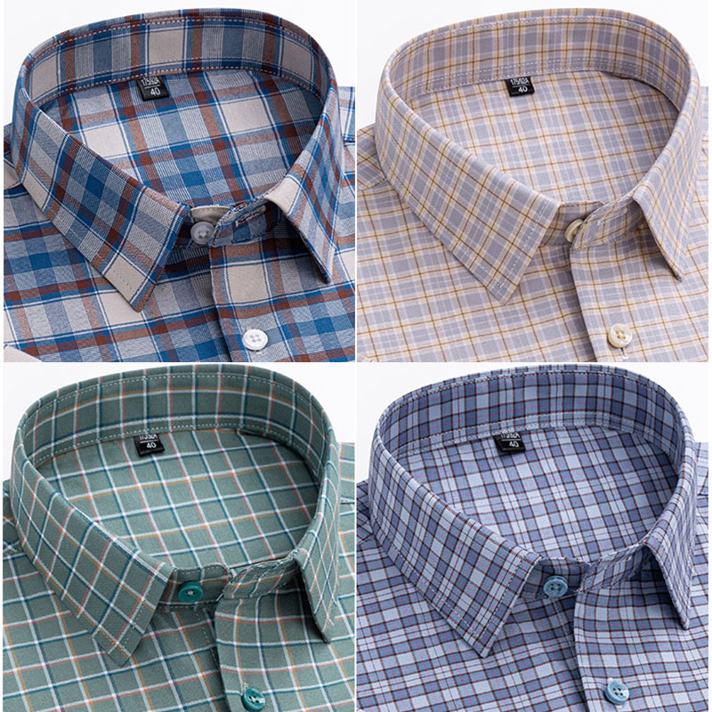 새로운 11XL 10XL 초대형 남성용 긴 소매 100 - Oxford Cotton Casual Shirt Business 리뷰 및 가격