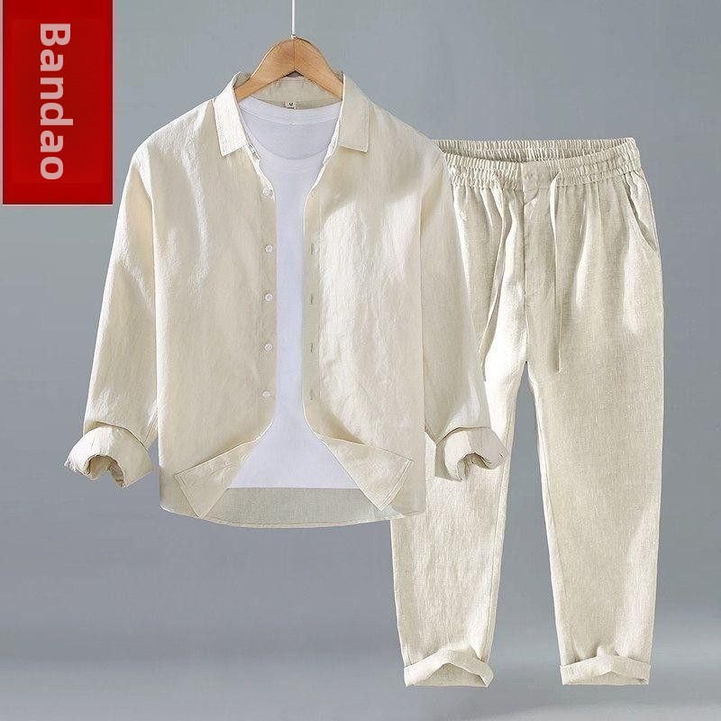 편안하고 통기성 좋은 린넨 남성 캐주얼 반소매 셔츠와  - Mens Linen Shirt Long Sleeve 리뷰 및 가격