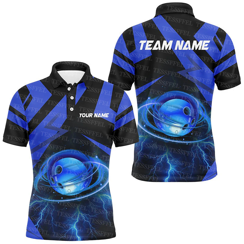 사용자 정의 이름 낙서 불꽃 그라데이션 볼링 문신 레트 - Short Sleeve Bowling Shirt Retro 리뷰 및 가격